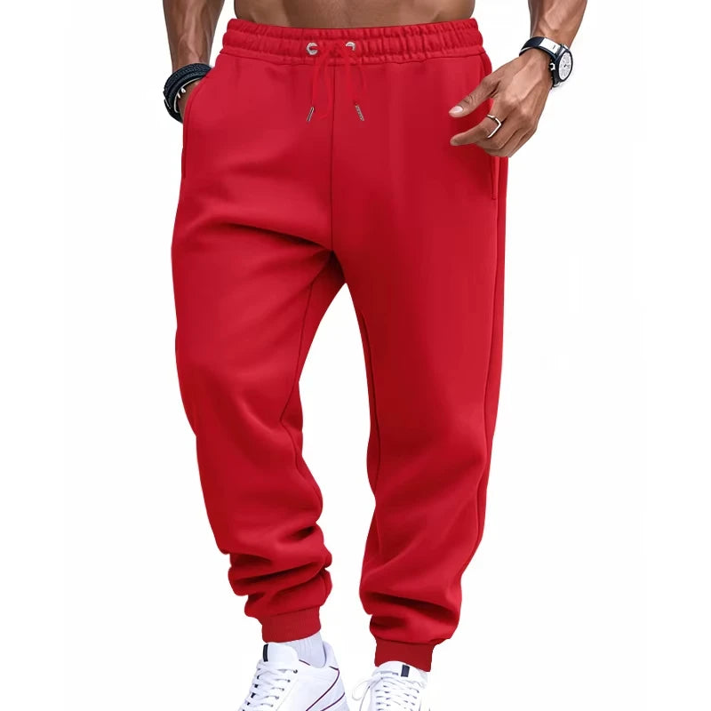 Amerikanische Herren Vier-Jahreszeiten-dünne Sporthose klassische Sport-Freizeithose Jogginghose Trainingshose Fitnesshose Herren Jogger
