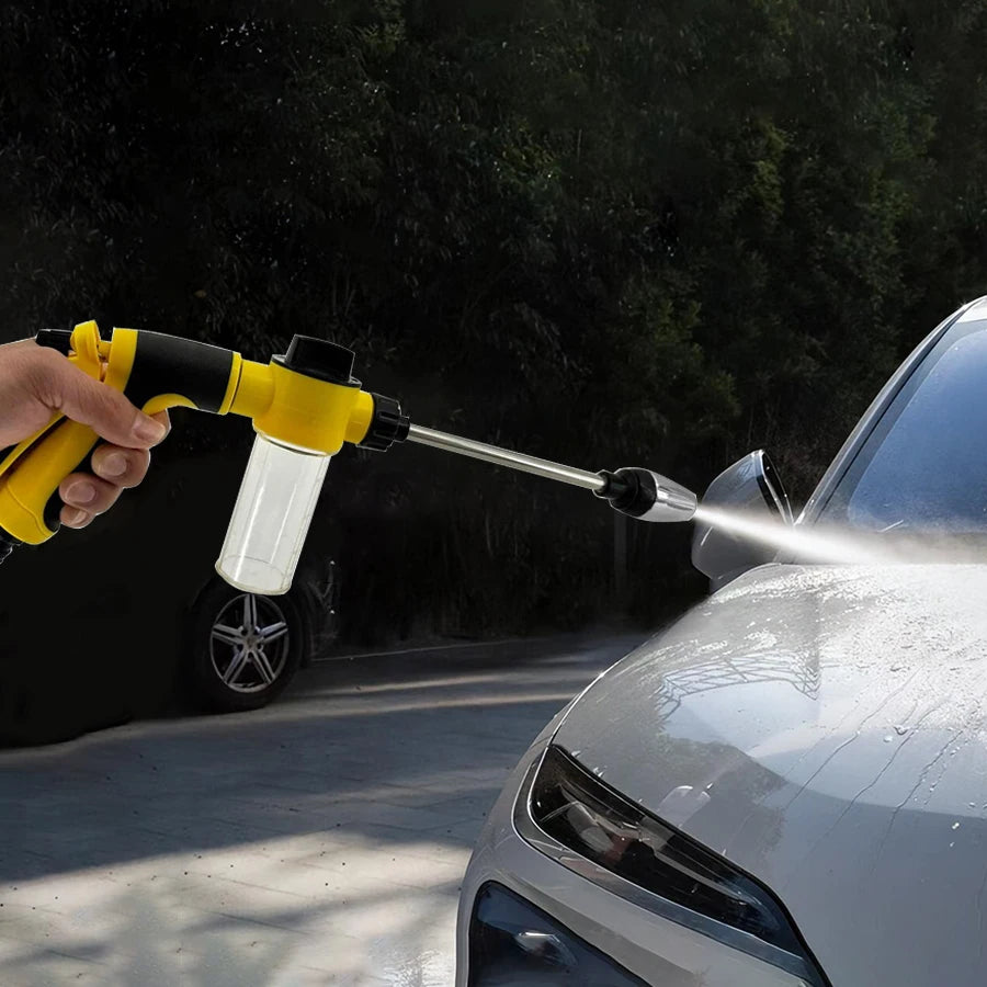Tuyau d'arrosage magique extensible 2025, pour lavage de voiture haute pression, 7 fonctions de pulvérisation d'eau, pistolet à eau, tuyau d'arrosage pour jardin domestique
