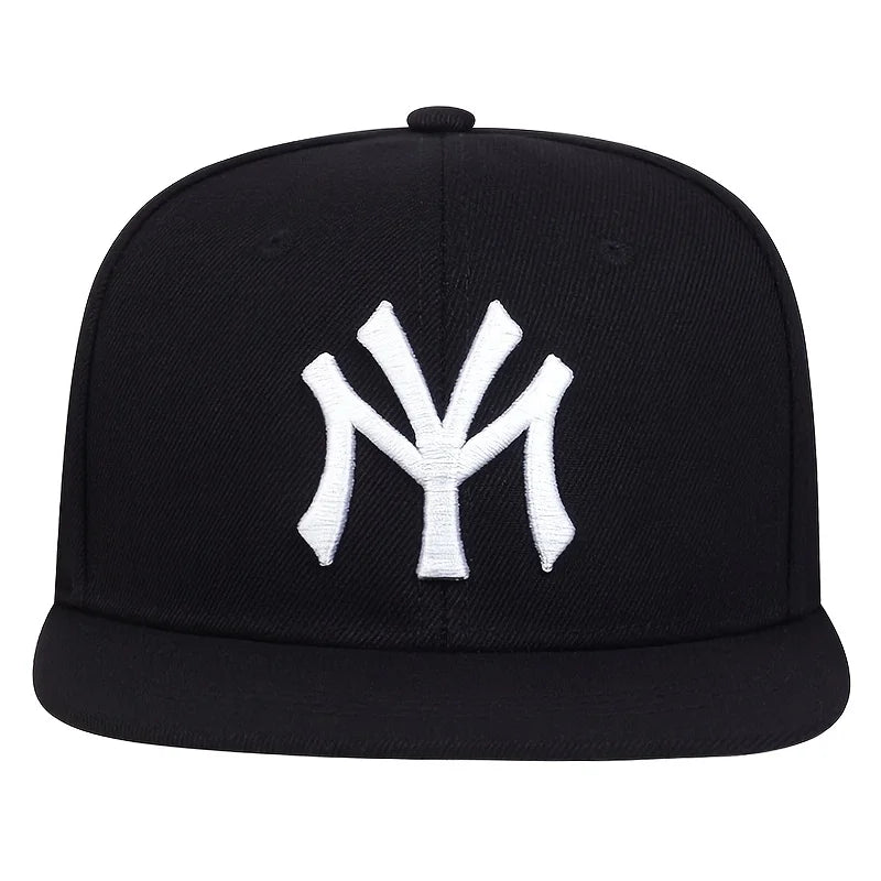 Unisex Buchstaben-Stickerei Hip-Hop Mützen Verstellbare Freizeit-Baseballkappen Sonnenhut