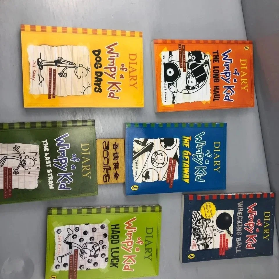 Komplettes Set 16 Bücher Gregs Tagebuch Englisches Buch Gregs Tagebuch Box Kinder Belletristik Bücher