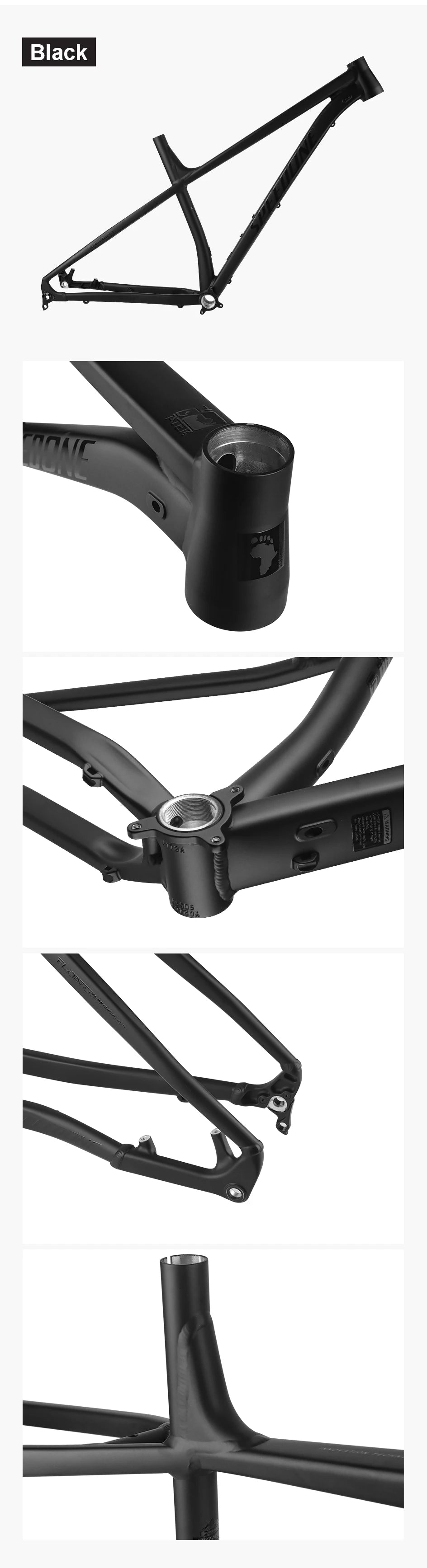SPEEDONE 29 Fahrradrahmen Boost 148mm Aluminium 29 MTB Rahmen Konisches Steuerrohr für Ausdauerrennen Farbverlauf Mountainbike Rahmen