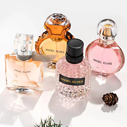 Coffret Cadeau Parfum Original pour Femme – Set de 4 Parfums de 30 ml – Eau de Toilette Longue Durée, Parfum Frais – Cadeau pour Femme et Homme – Phéromone