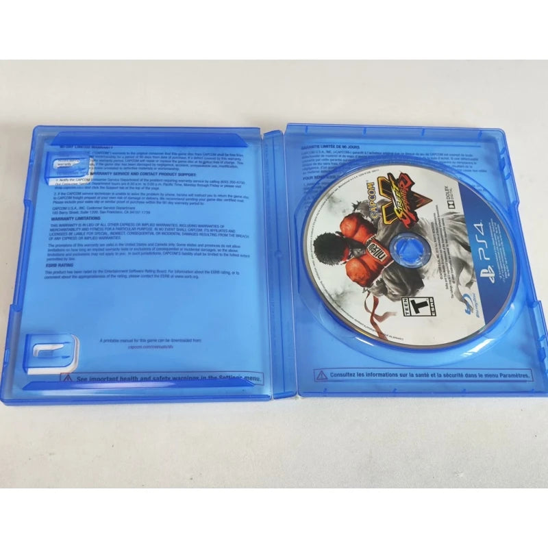 Playstation4 PS4 Gebrauchte Spiele-CD Street Fighter 5 PS4 Zufällige Version Spielkarte Street Fighter 5