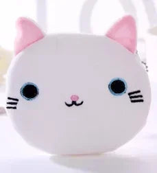 Cartoon Süße Schweinchen Geldbörse Kawaii Portemonnaie Weiche Plüsch Münztasche Schlüssel Kopfhörer Münz-Organizer Beutel Reißverschlusstasche Kindergeschenk