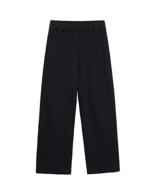 American casual pants men's straight tube loose oversized elastic waistband sports pants simple and fashionable casual running p