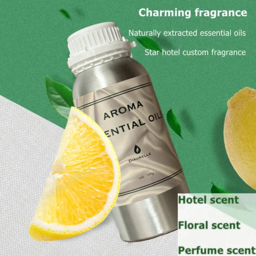 Huile Essentielle Parfumée Grande Marque Hôtel France 500ML Diffuseur de Parfum Machine Purificateur d'Air Huile Essentielle Végétale Pure pour Hôtel