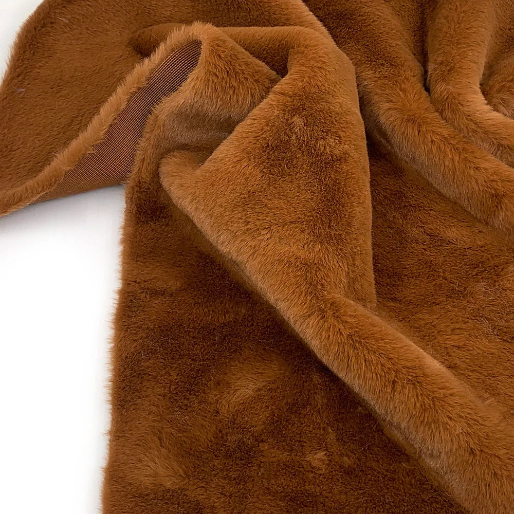 10mm Pile Length Fur Fabric Polyester Imitation Fur Fabrics Handmade DIY Encryption Thickening Fake Rabbit Hair Fur Plush Fabric