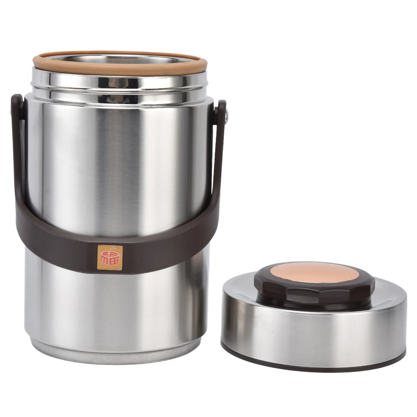 Récipients Isothermes pour Déjeuner 2300 ml, Pot Alimentaire Isotherme en Acier Inoxydable, Boîte à Bento Isotherme Portable pour le Travail et les Voyages