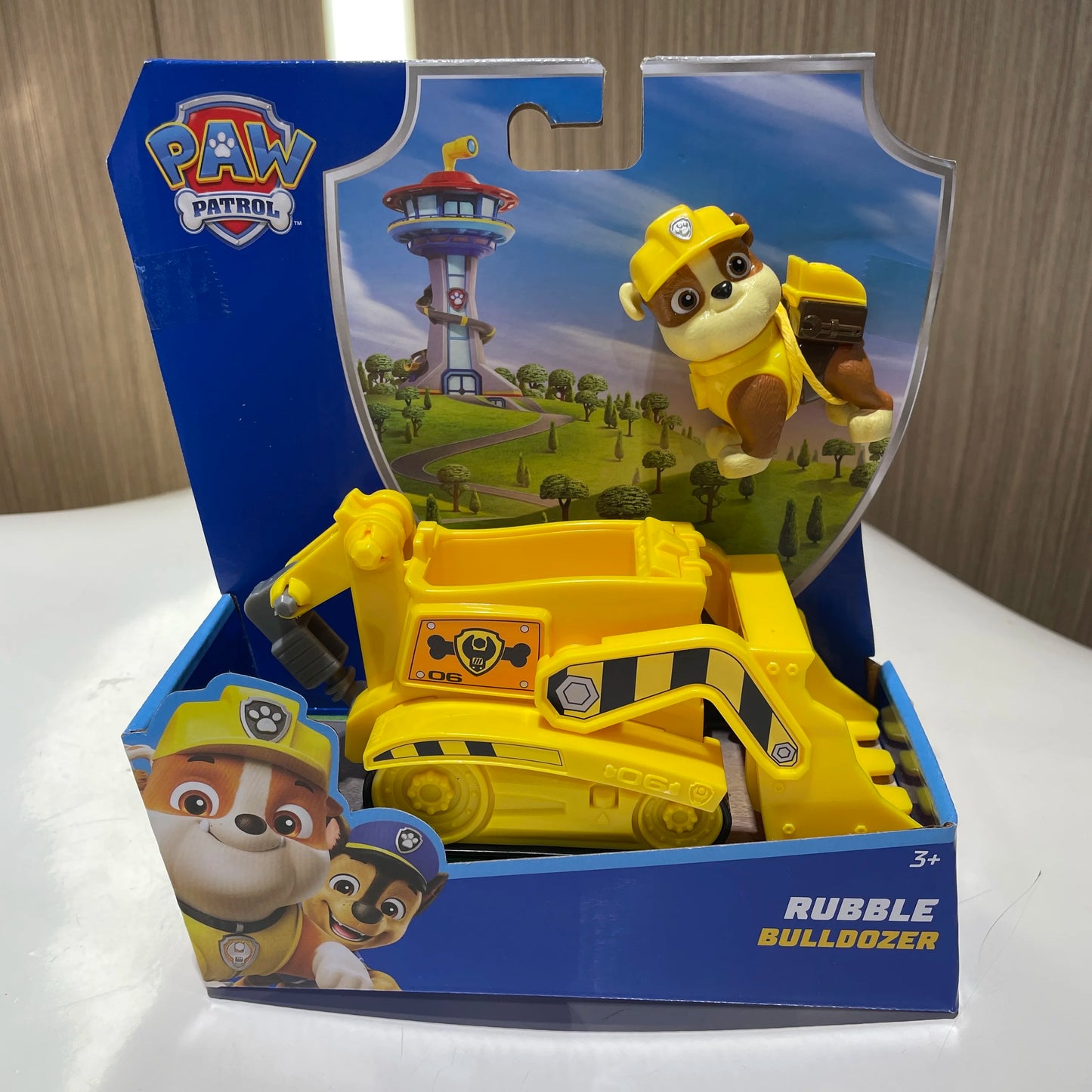 Nouveau véhicule original PAW PATROL voiture Ryder Tracker Everest Chase Rex Skye Rocky Marshall Zuma Figurine jouet cadeau d'anniversaire pour enfant