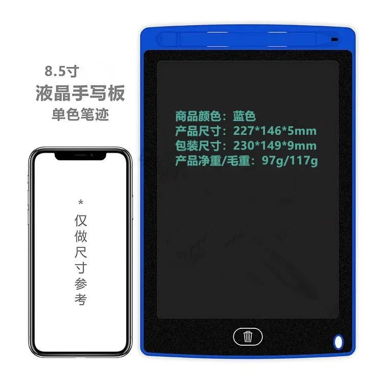 4.4/8.5 Zoll LCD Zeichenbrett Elektronisches Handschrift-Tablet für Kinder LCD Lichtenergie-Zeichenbrett Kinderspielzeug