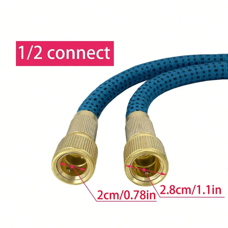 25FT-125FT Garden Flexible Magic Hose High-Pressure Foam Gun, Multi-Mode, Garden Irrigation Pipe, Watering Tool