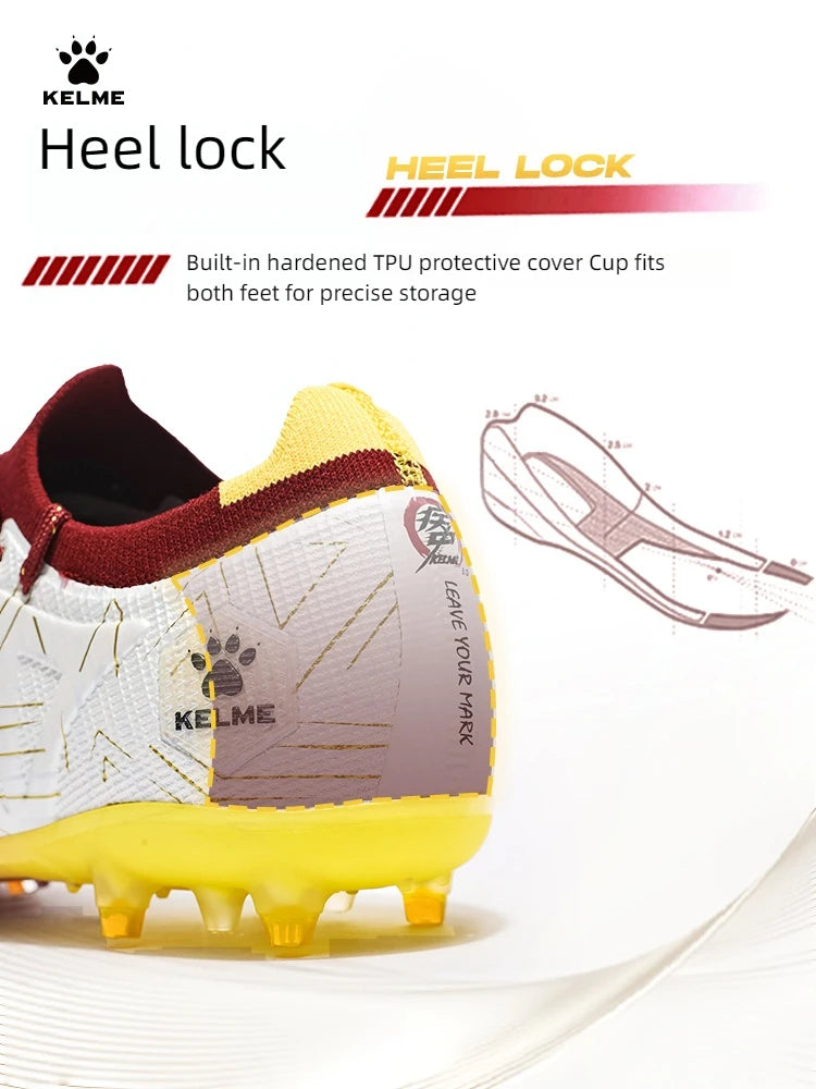 Chaussures de football KELME pour adultes, crampons courts Disease Electric 3.0 pour hommes, chaussures de football pour enfants MG, chaussures d'entraînement de match professionnelles