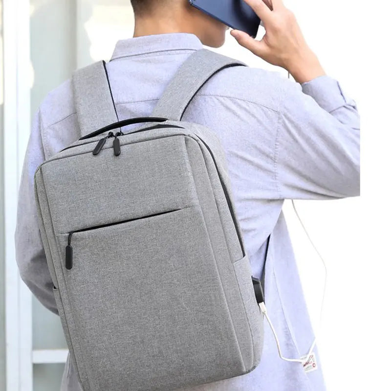 Sac à dos polyvalent 2024 pour affaires, rechargeable via USB, sac d'école étanche pour ordinateur portable