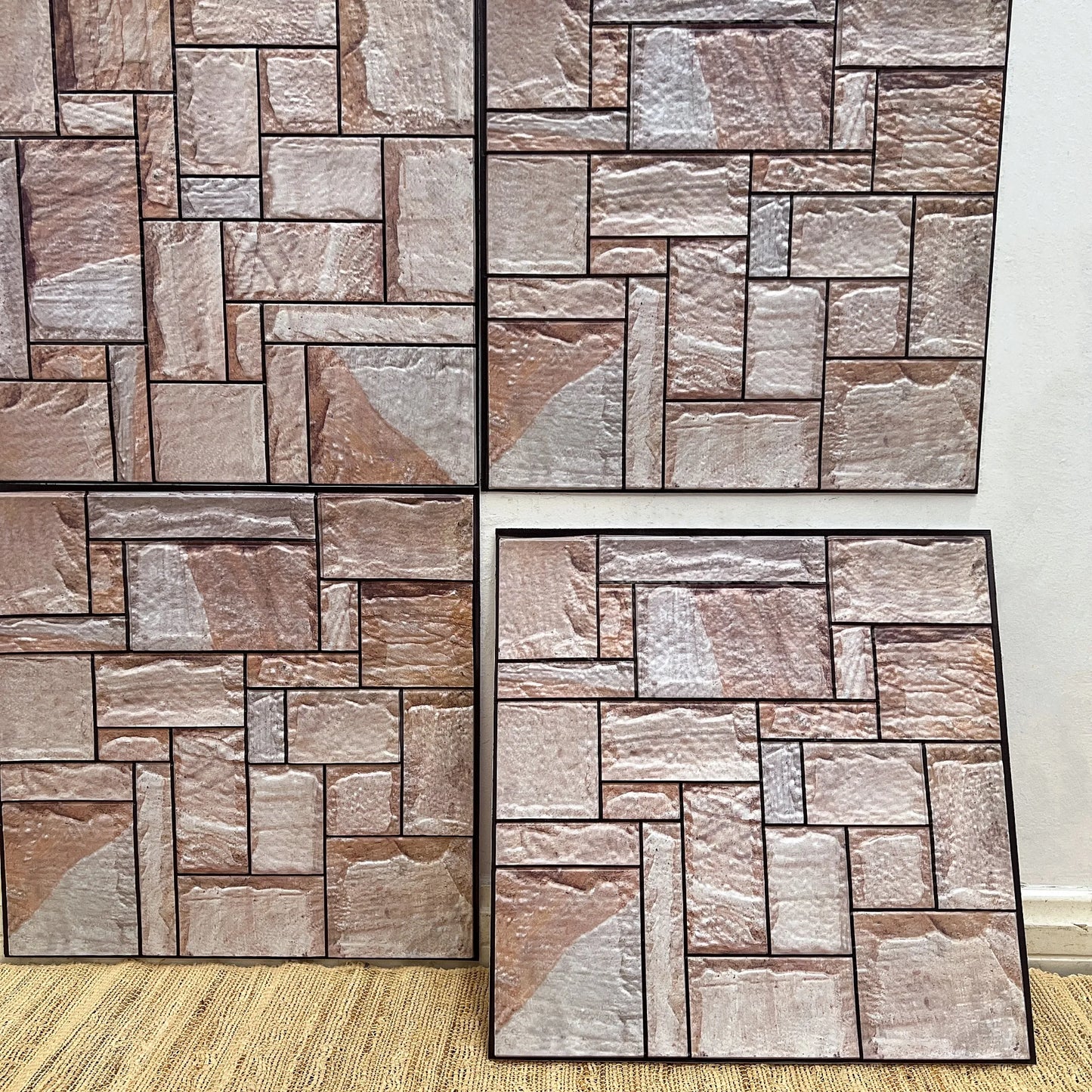 10/20Pcs Peel and Stick Tile Backsplash Thicker Design Marble Tiles 12"X12" Stick on Backsplash Self Adhesive Tiles for Any Room