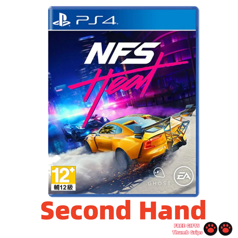 Sony Playstatio4 Genuine Second Hand Game CD Need For Speed:Heat PS4 Playstation4 Game Card Deal Disk NFS Ps4 Games