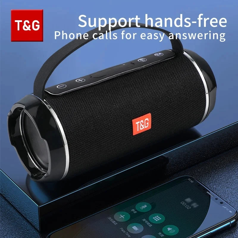 Kabelloser Subwoofer Tragbarer Bluetooth Lautsprecher Radio FM Wasserdichte Soundbox Musik Caixa De Som Coluna Blootooth Bass Hifi Bocina