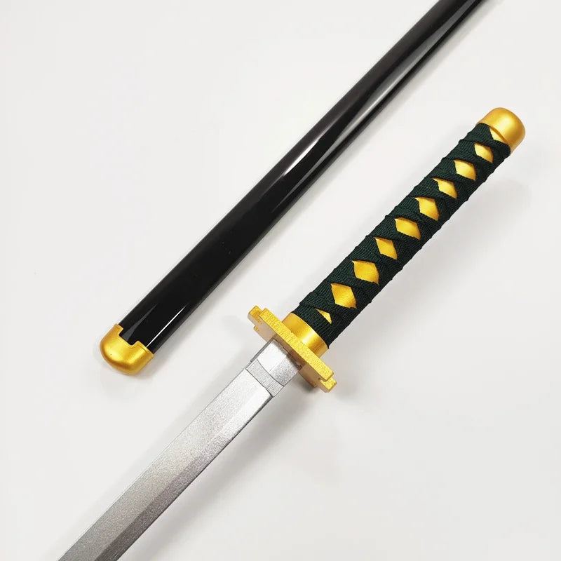 104cm Okkotsu Yuta Katana Jujutsu Kaisen Cos Cosplay Requisiten Schwert Ninja Messer Realistische japanische Katana Samurai Säbel Spielzeug Anime Geschenk