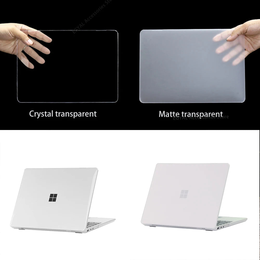 Laptop Case for Surface Laptop Go 3 Case for Model 1943 2020 Microsoft Surface Laptop go 1 2 3 4 Cover 12.4 Inch 2022 3710 Shell