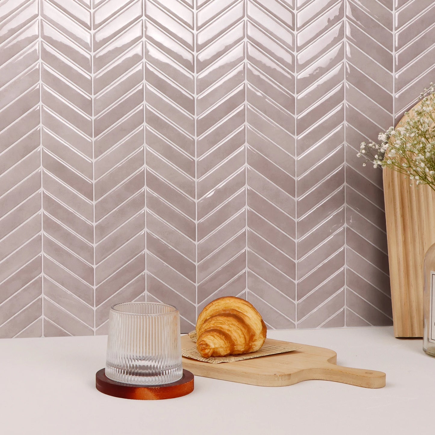 5/10 Blatt 3D Selbstklebende Tapetenfliesen zum Abziehen und Aufkleben DIY Wandfliesen
