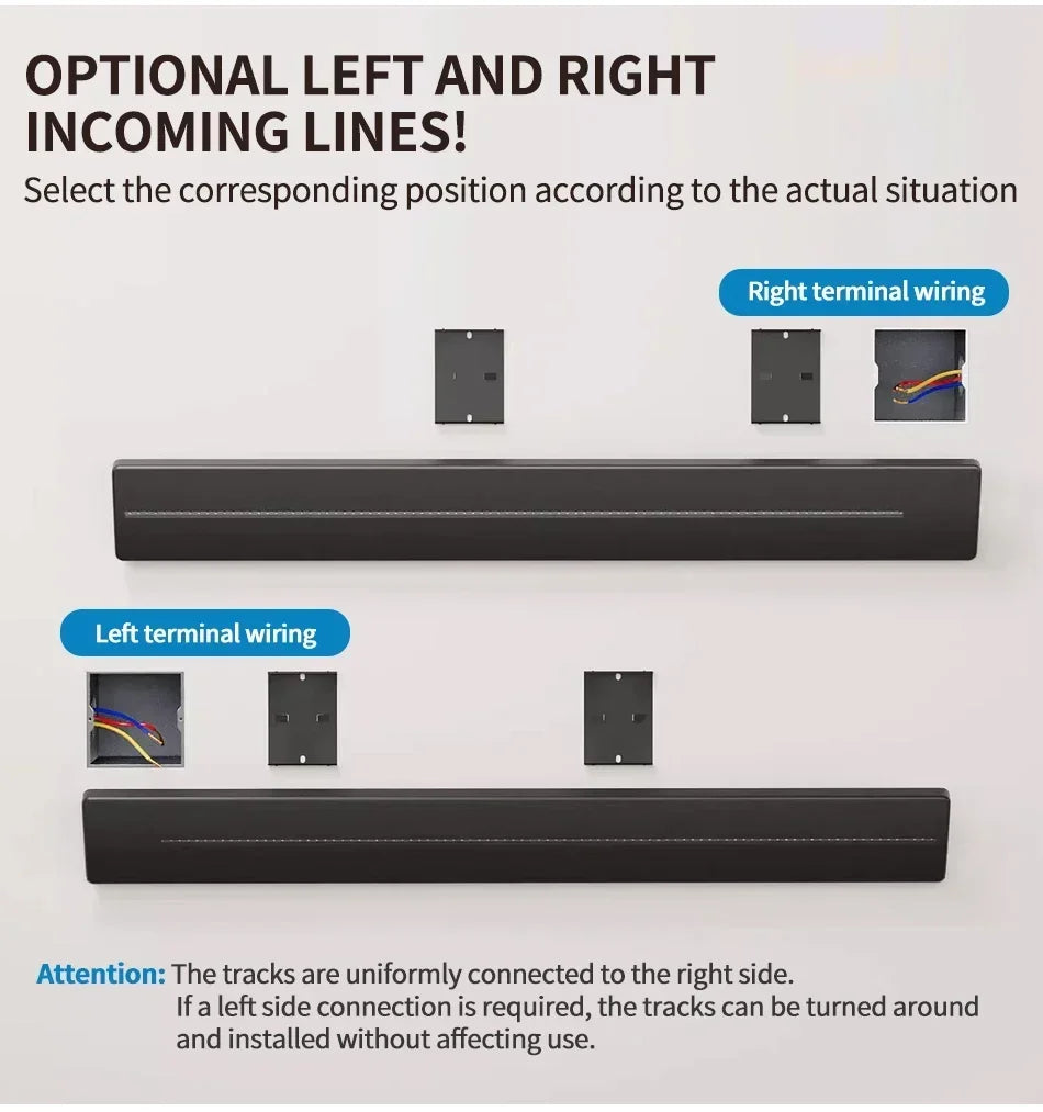 Wall Electrical Track Socket Home Kitchen Office Removable Extension Rail Socket Round Module Surface Mounted In The Countertop