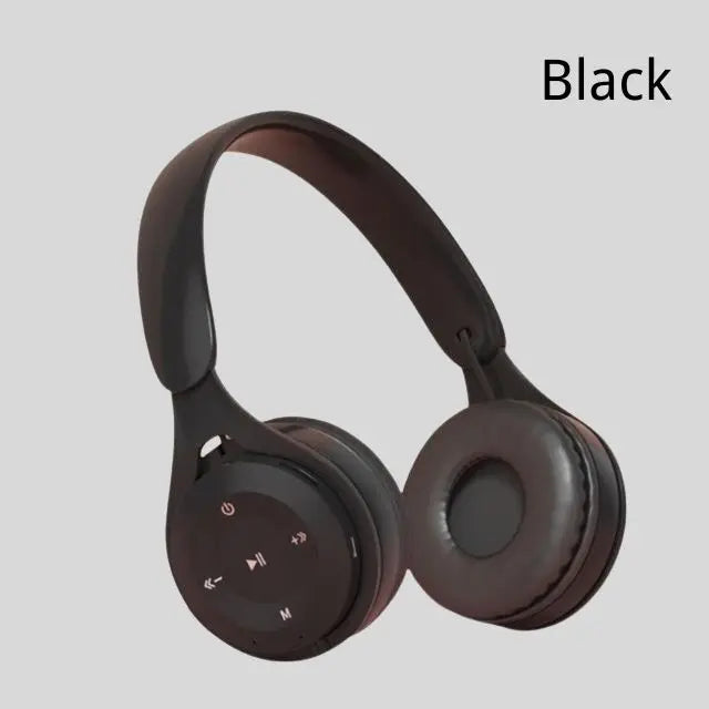 Écouteurs sans fil Bluetooth pour enfants, Casques stéréo pliables, Casques de jeu supra-auriculaires pour Android iOS