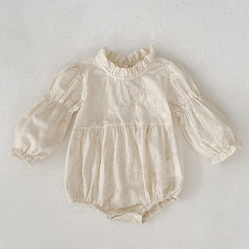 Nouvelle robe de sœur automne 0-6 ans, robe de soirée pour fille, barboteuse brodée pour bébé fille, robe de princesse en coton pour enfants, fête d'anniversaire de sœur