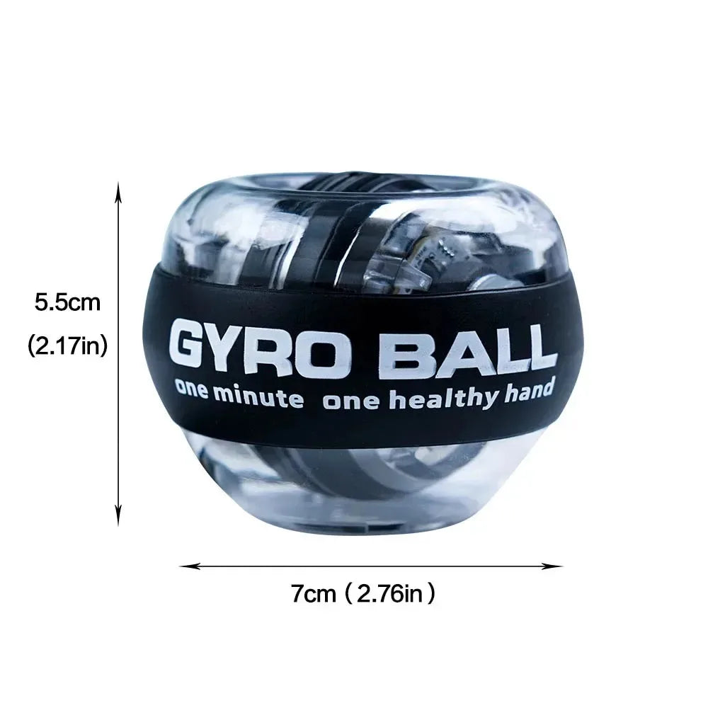 Power Ball Handgelenk-Trainer Gyro Selbststartender Unterarm-Muskelstärker Handgelenkstärker für Konditionstrainingsgeräte