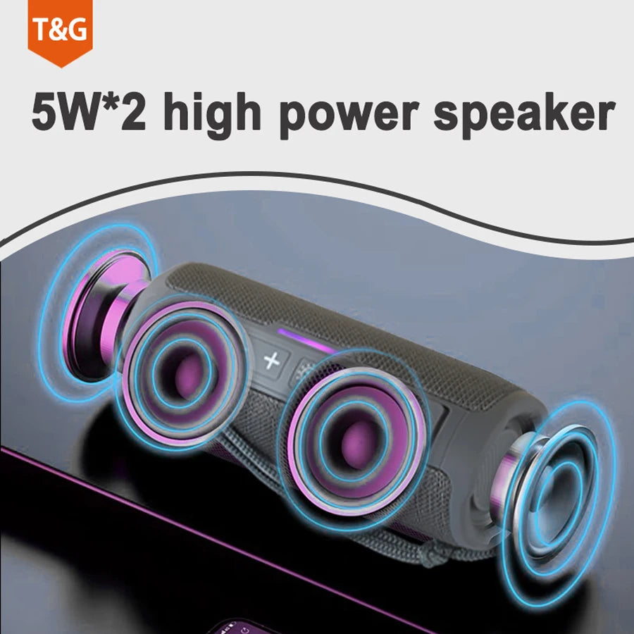 Kabelloser tragbarer Bluetooth Lautsprecher Caixa De Som Blutooth Musik Sound Box Für Radio FM Subwoofer Blootooth Audio Hand Free Baffe