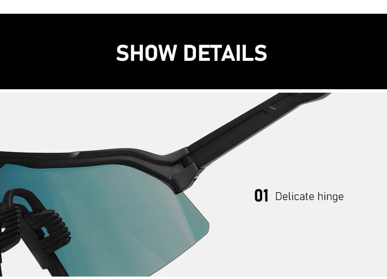 100 Cycling Glasses Outdoor Sports Sunglasses Men MTB Cycling Sunglasses Women Road Bike Goggles UV400 Bicycle Eyewear