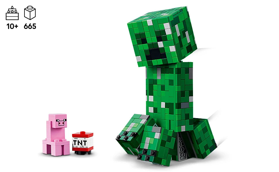 LEGO 21276 Minecraft: Challengers Afraid of Building Blocks Toy Set, Creative Gift for Boys and Girls Children's Day