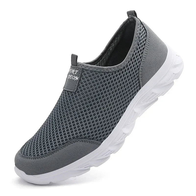 Nouvelles Chaussures de Course pour Hommes Chaussures de Sport Respirantes Légères Tendance Été en Maille Respirante pour Hommes Grandes Tailles 38-47
