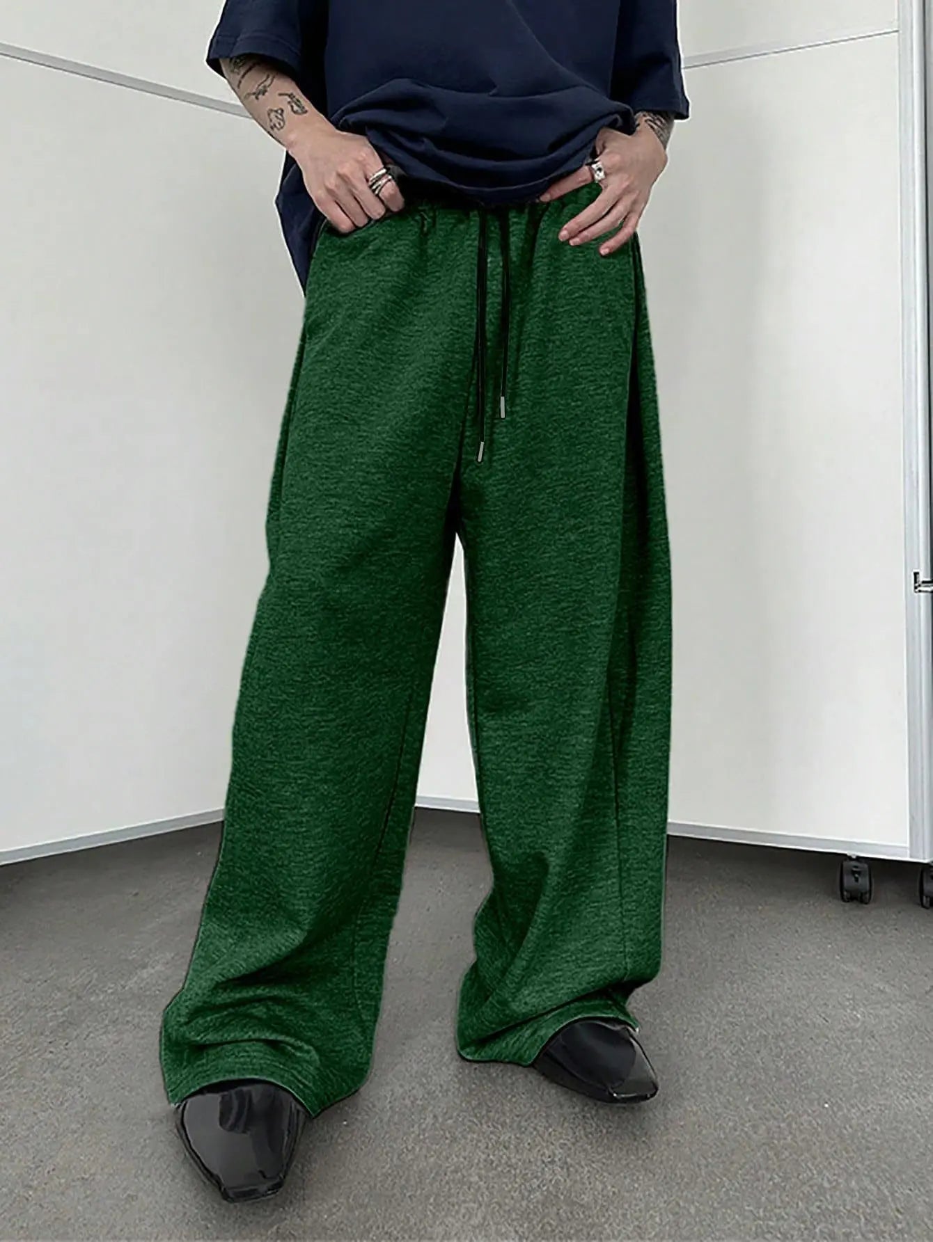 2026 NEW Spring Autumn Slim Men Pants sports casual Joggers trousers Mens Solid Color Straight Pants thin Woven Daily Sweatpants