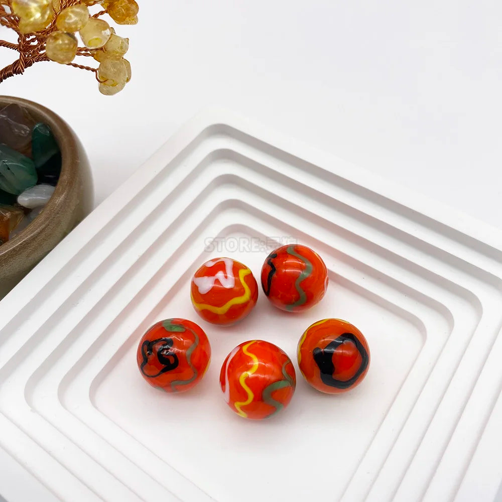 G1-16 Heimdekorationskollektion Kreative handgemachte Glasmurmeln Seltenheit Kinder-Puzzlespiele Spielzeug Süße Neujahrsgeschenke für Kinder