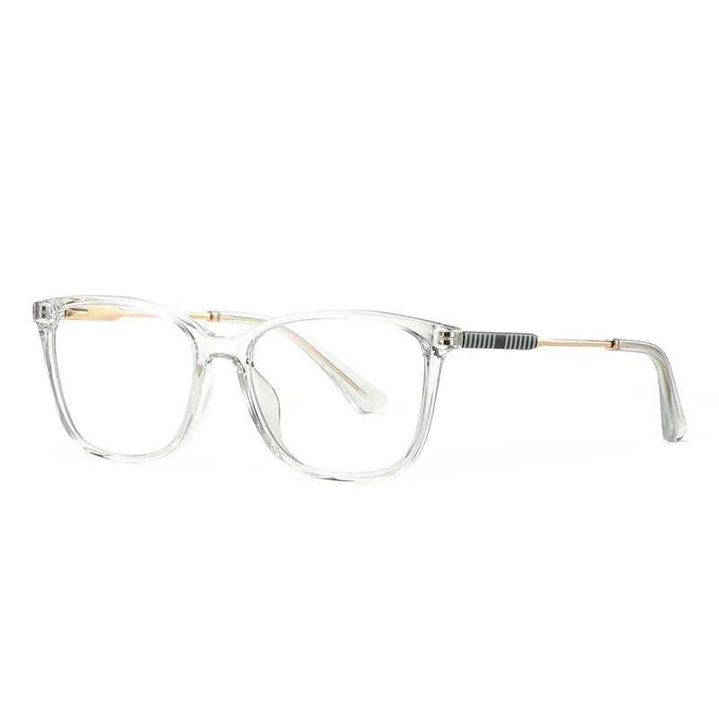 JMISUS Fashion Lunettes Classiques Femme Design Minimaliste Personnalisable Sur Ordonnance Anti-lumière Bleue Photochromiques