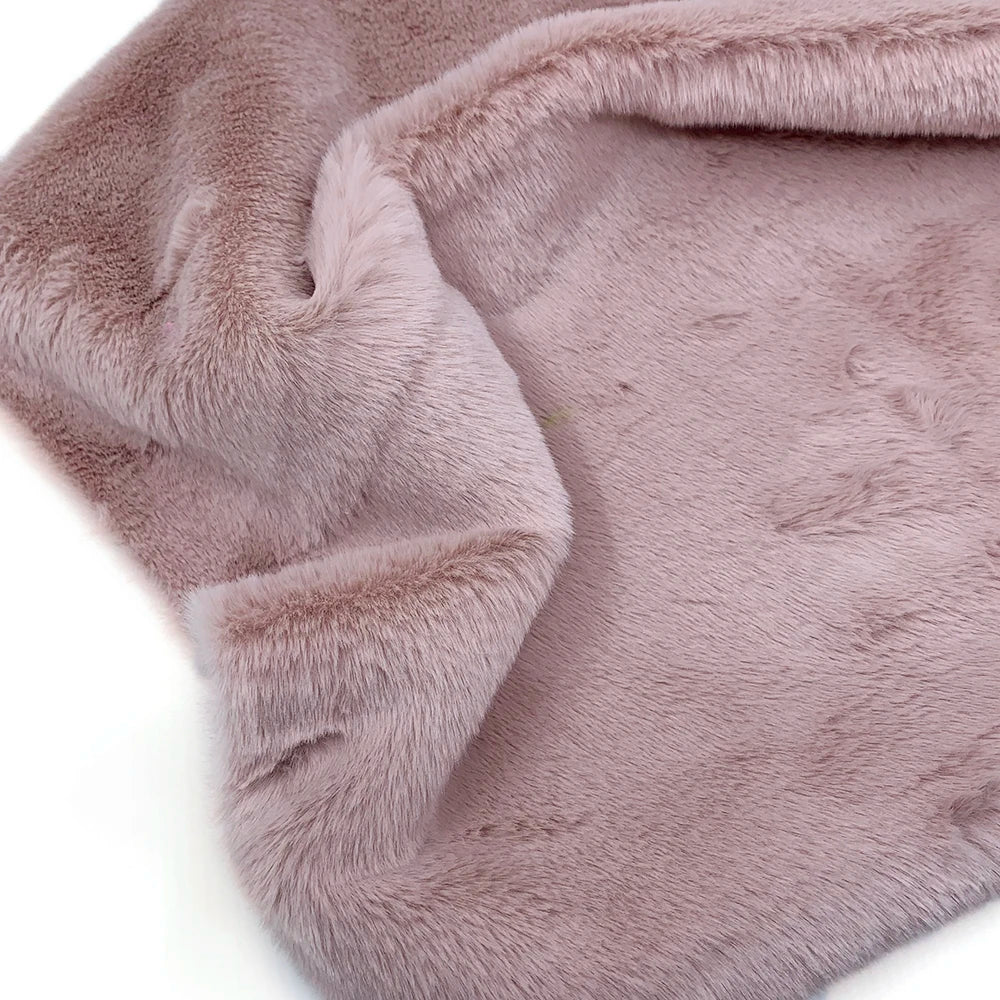 10mm Pile Length Fur Fabric Polyester Imitation Fur Fabrics Handmade DIY Encryption Thickening Fake Rabbit Hair Fur Plush Fabric