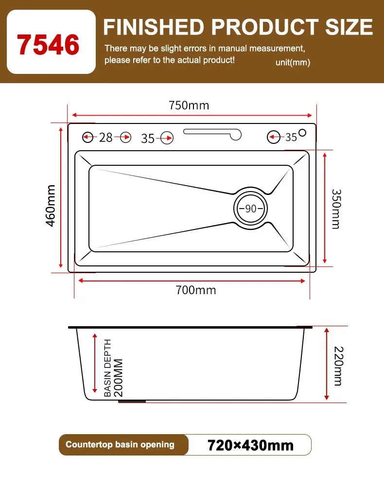 MultiFunction Waterfall Wash Vegetables Basin Stainless Steel Large Single Slot With Smart Digital Display Faucet Kitchen Sink