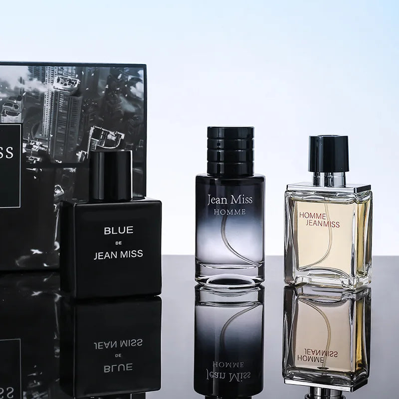 Wild Herren Parfüm Geschenkset 3*30ml Lang Anhaltendes Cologne für Männer Maskuliner Duft Eau De Toilette Kit Herren Tägliches Körperspray Box
