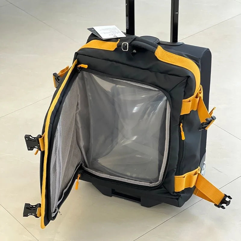 Multi-functional luggage large-capacity trolley bag directional wheel suitcase oxford handle bag 20/24/28-inch carry-on suitcase