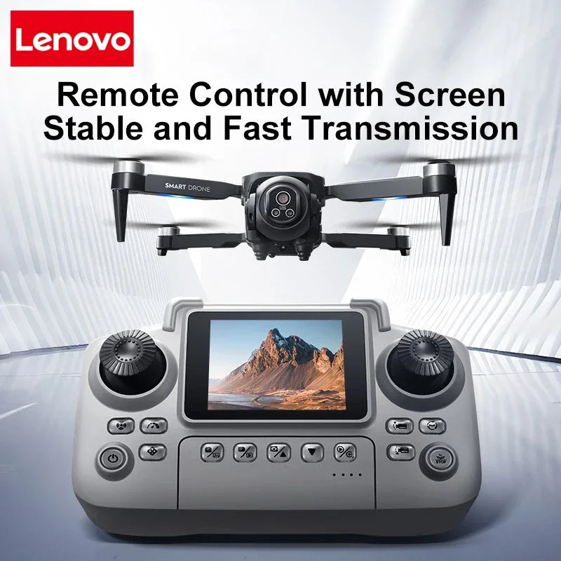 Drone Lenovo D18 8K HD Double Caméra Photographie Aérienne Évitement d'Obstacles Moteur Sans Balais 5G WIFI GPS Retour d'Écran RC Quadcopter