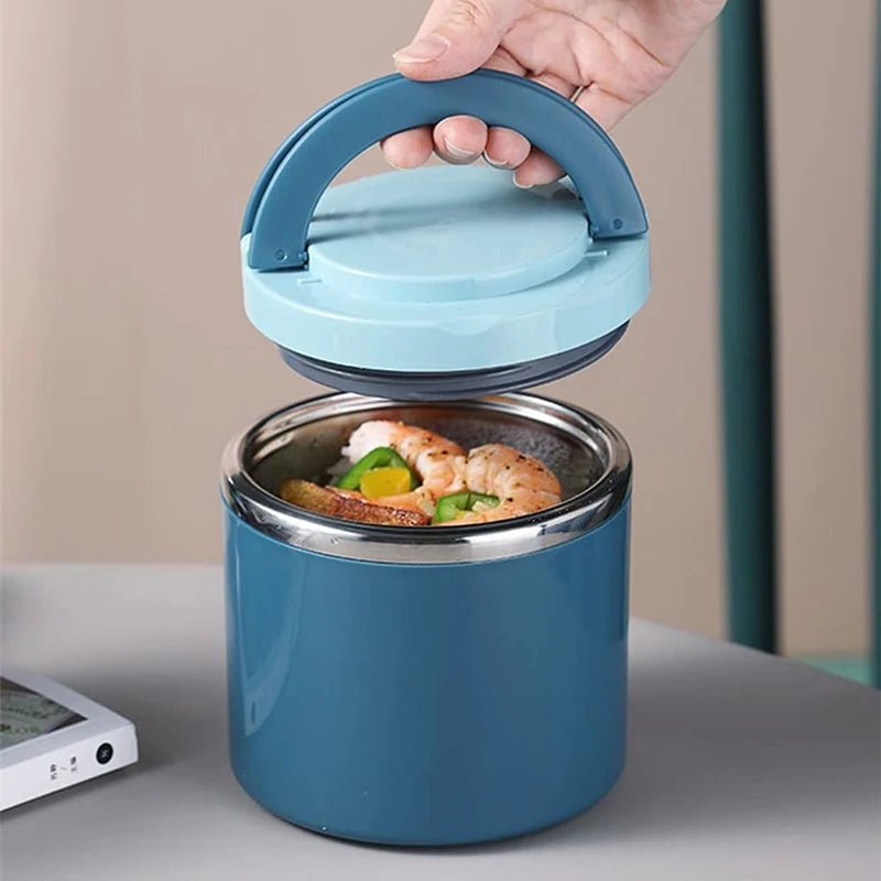 630/1000ML Lebensmittel-Thermobehälter Isolierter Suppenbecher Thermosflaschen Edelstahl Lunchbox Thermo Hält warm für Schulkinder