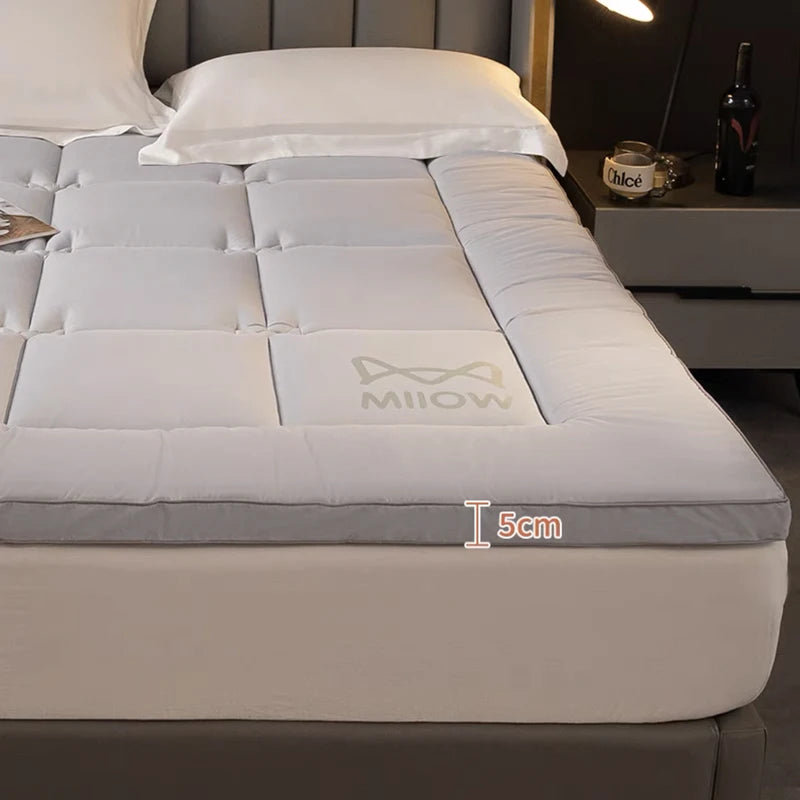 soft mattress elastic cushion home foldable comfortable Single Double tatami floor sleeping pad spring autumn thicken bed mat