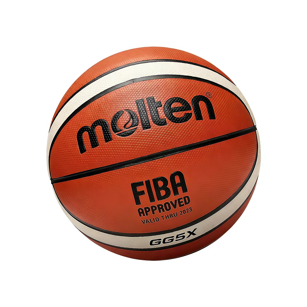 Molten GG5X GG6X GG7X Basketball Cuir PU pour Adulte Adolescent Enfant Match Entraînement Extérieur Intérieur Approuvé FIBA