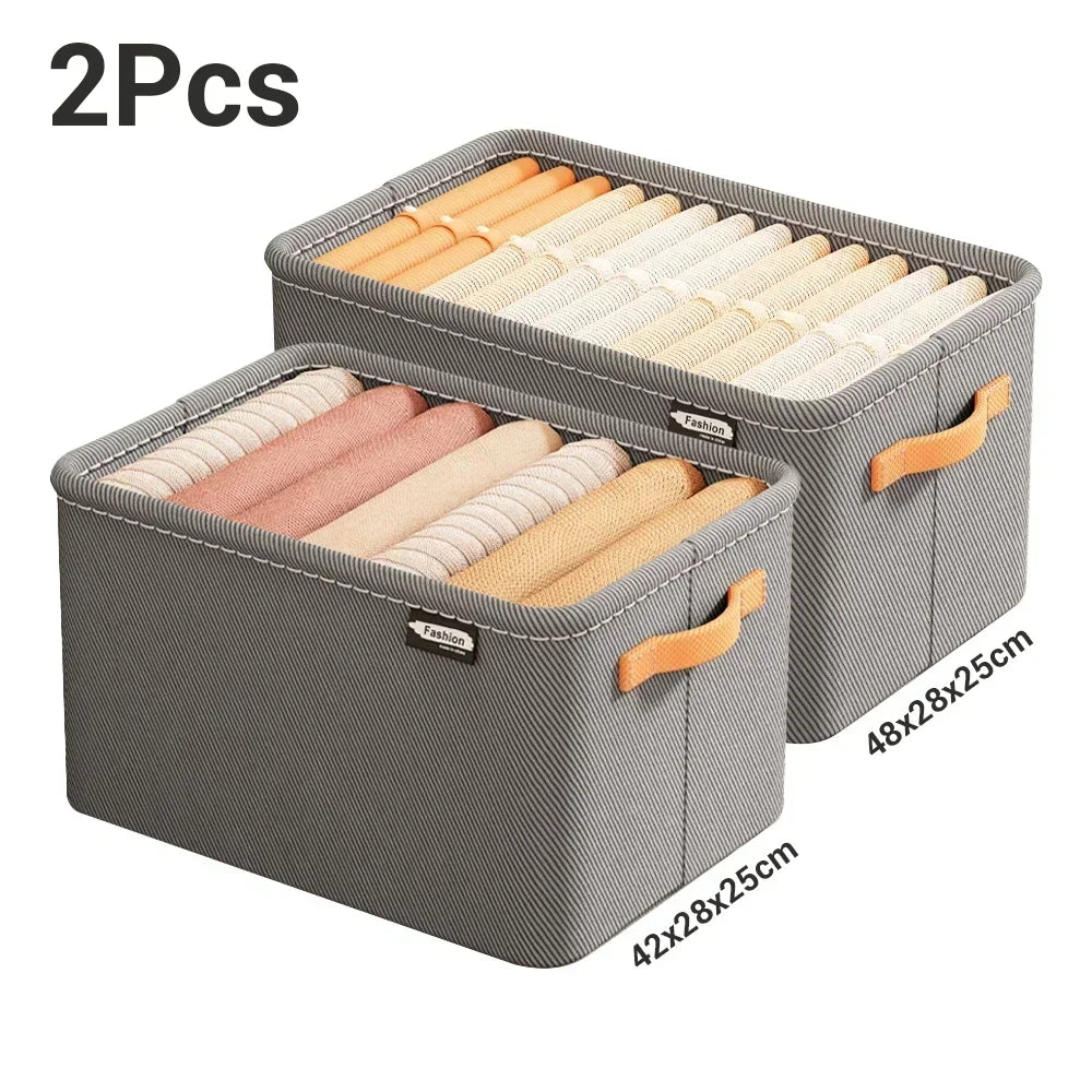 Verdicken Kleidung Organizer Hosen Pullover Aufbewahrungsschränke Schubladen Organizer Jeans Aufbewahrungsbox Kleiderschrank Kleidung Aufbewahrungsorganisatoren
