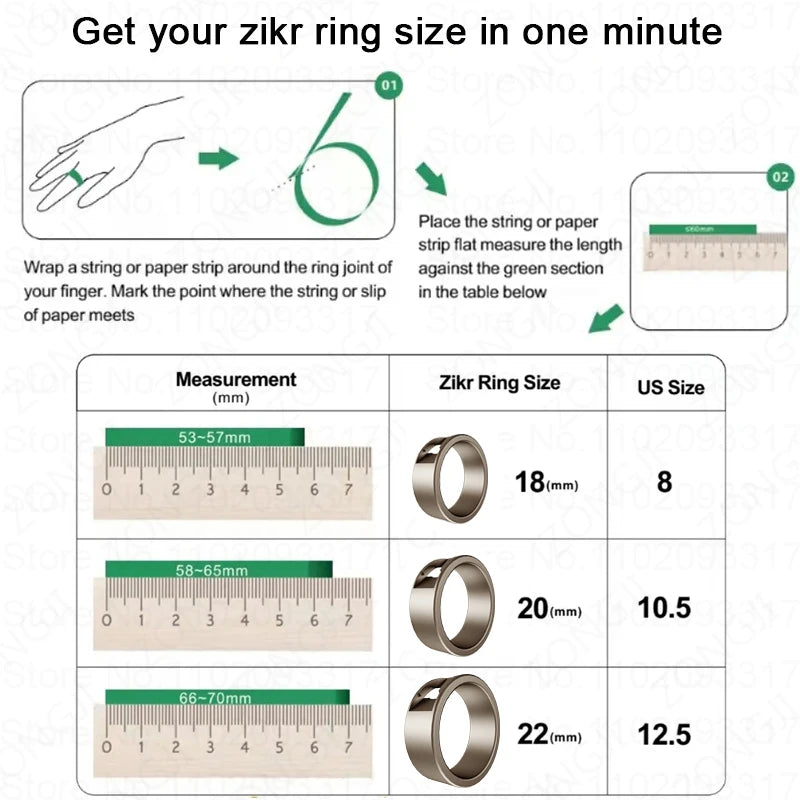 Smart Tasbeeh Zikr Ring Titanium Alloy Islamic Tally Smart Digital Counter for Muslims Praise Prayer Reminder Magnetic Charging