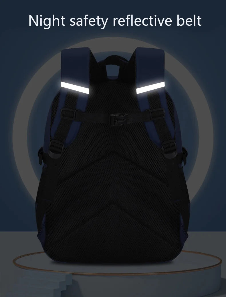 Kinderrucksack Schultaschen für Jungen Astronauten-Schulrucksack Wasserdichte Grundschultasche Mochila Infantil