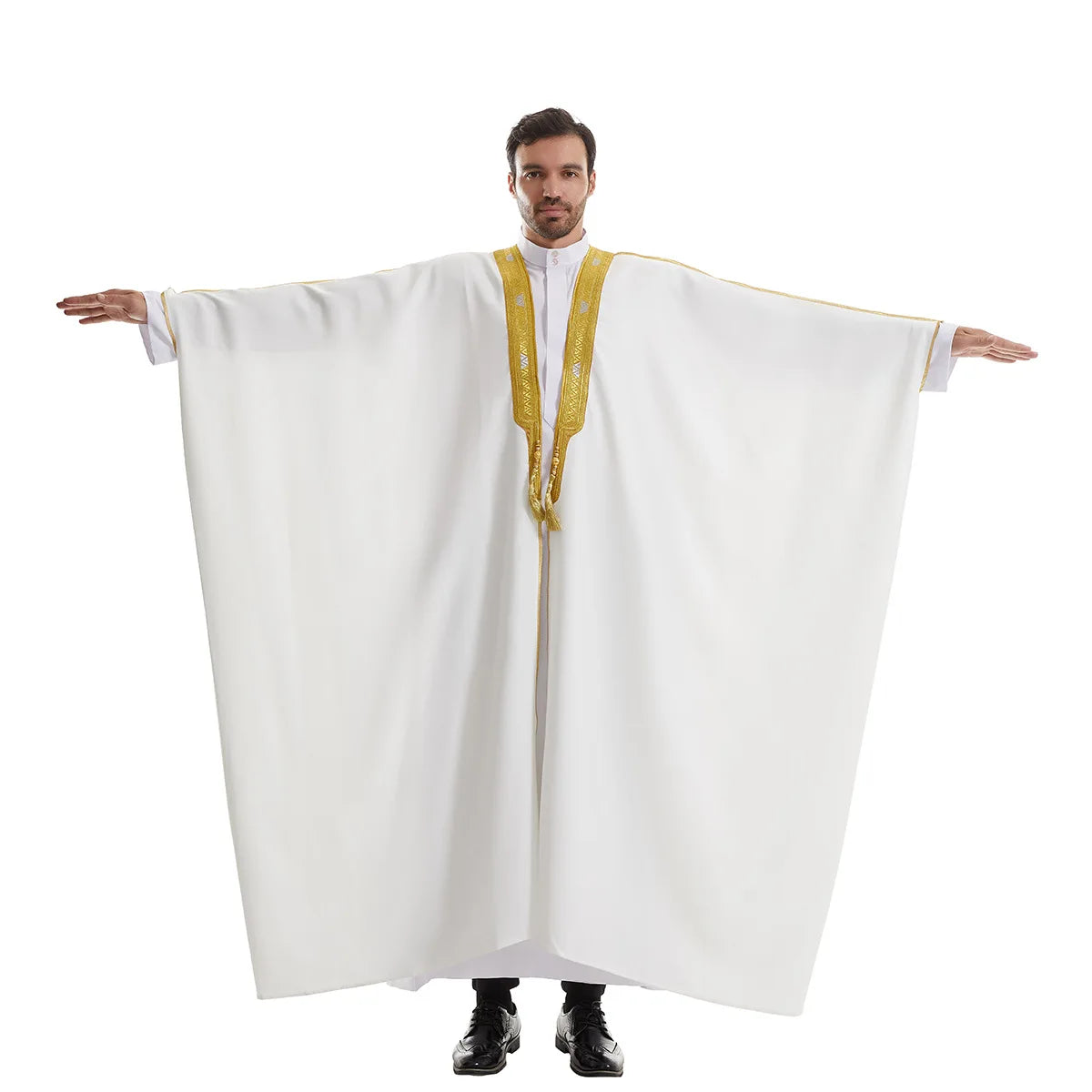 Eid Muslim Men Jubba Thobe Dishdasha Open Abaya Islamic Ramadan Cardigan Robe Saudi Arabic Musulman Caftan Dubai Djellaba