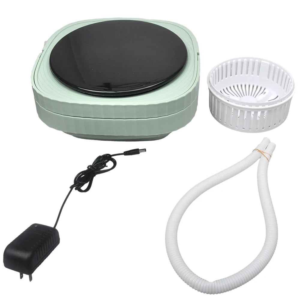 6L 11L Faltbare tragbare Waschmaschine mit Schleudertrockner für Kleidung, Reisen, Zuhause, Ultraschall-Unterwäsche, Socken, Mini-Waschmaschine 110V 220V