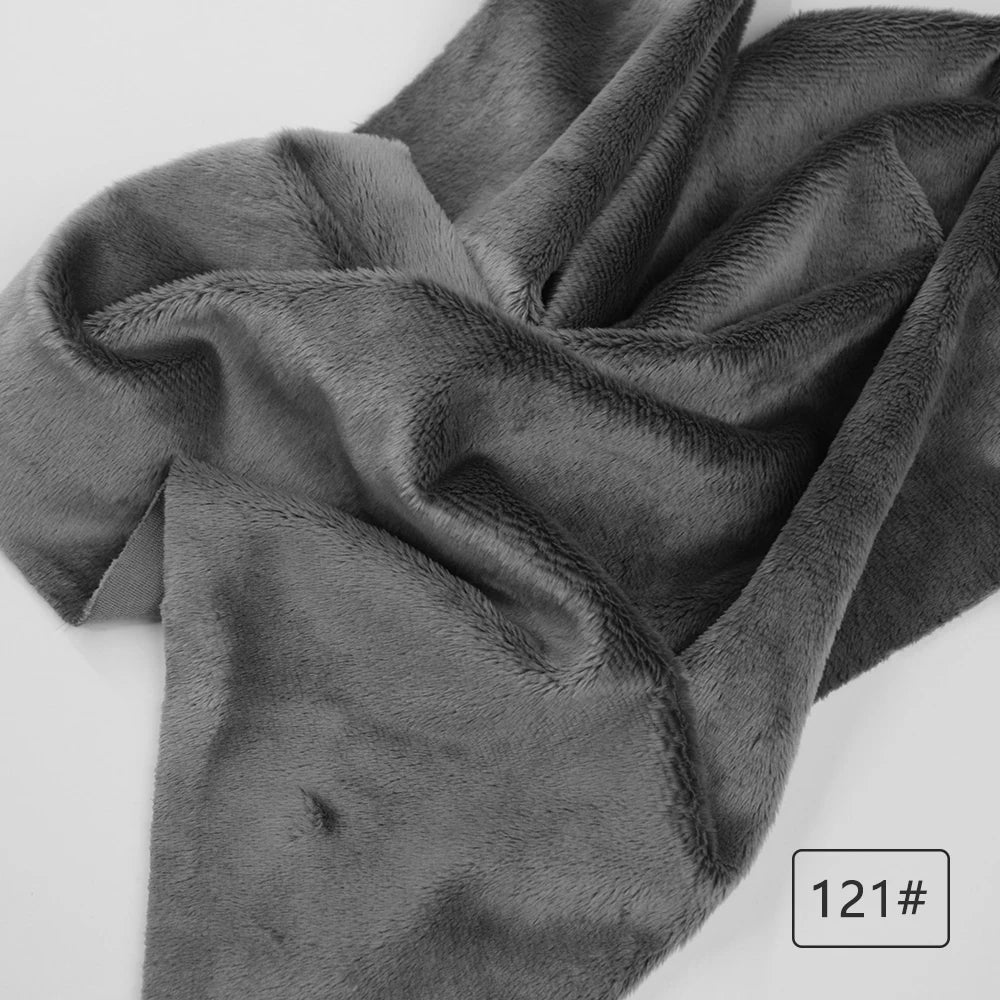 5mm plush fabric sales non elastic 45x50cm short hair plush fabric artificial fur polyester fiber DIY plush mink fabric