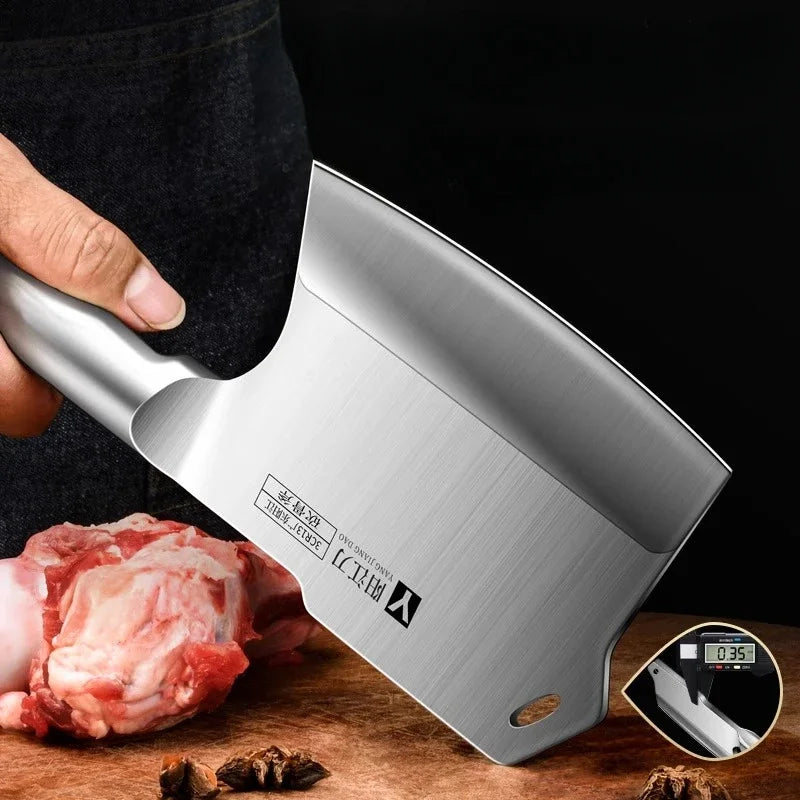 Premium Kitchen knife High Grade Thickened Bone Cleaver Knife High Carbon Stainless Steel Butcher Axe New Type Kitchen Knife