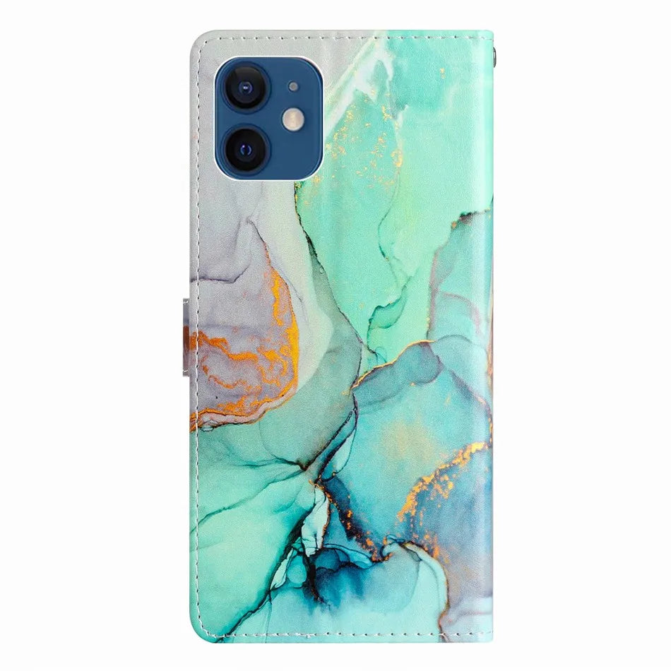 Joli étui à fleurs peintes pour Samsung Galaxy A03 A04S A05 A05S A06 A13 A14 A16 A23 A24 A25 A34 A35 A36 A52S A53 A54 A55 5G Coque